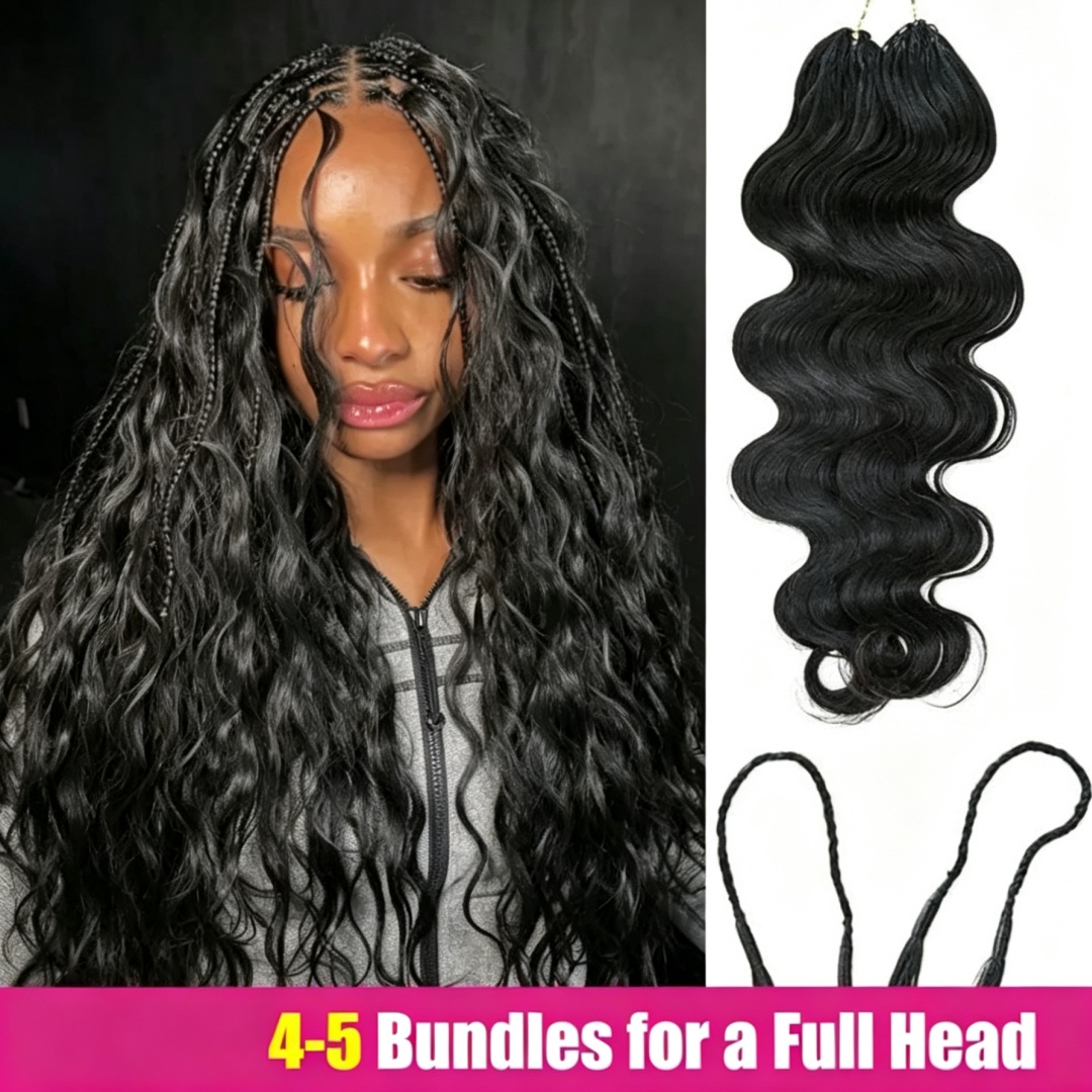 Hair Bundles - وصلات شعر طبيعي من نوع 