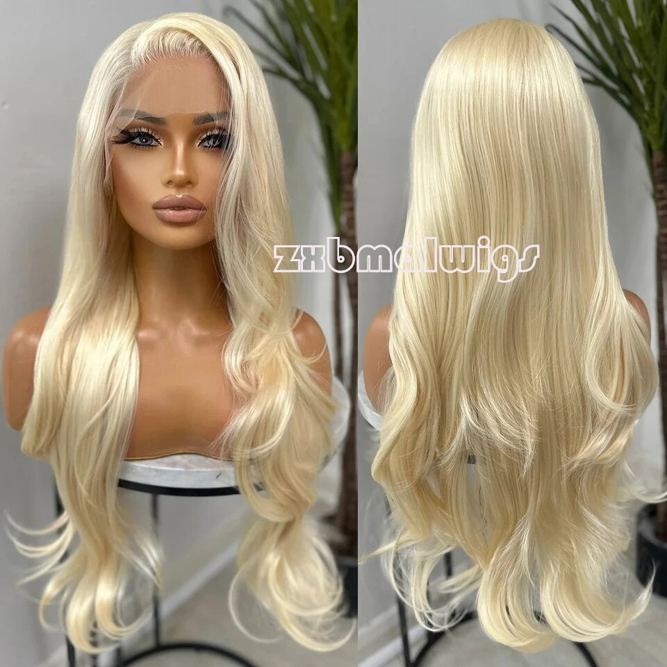 شعر صناعي بلون أشقر 613، باروك - مراجعة 613 Blonde Body Wave Lace Front Wig وسعره