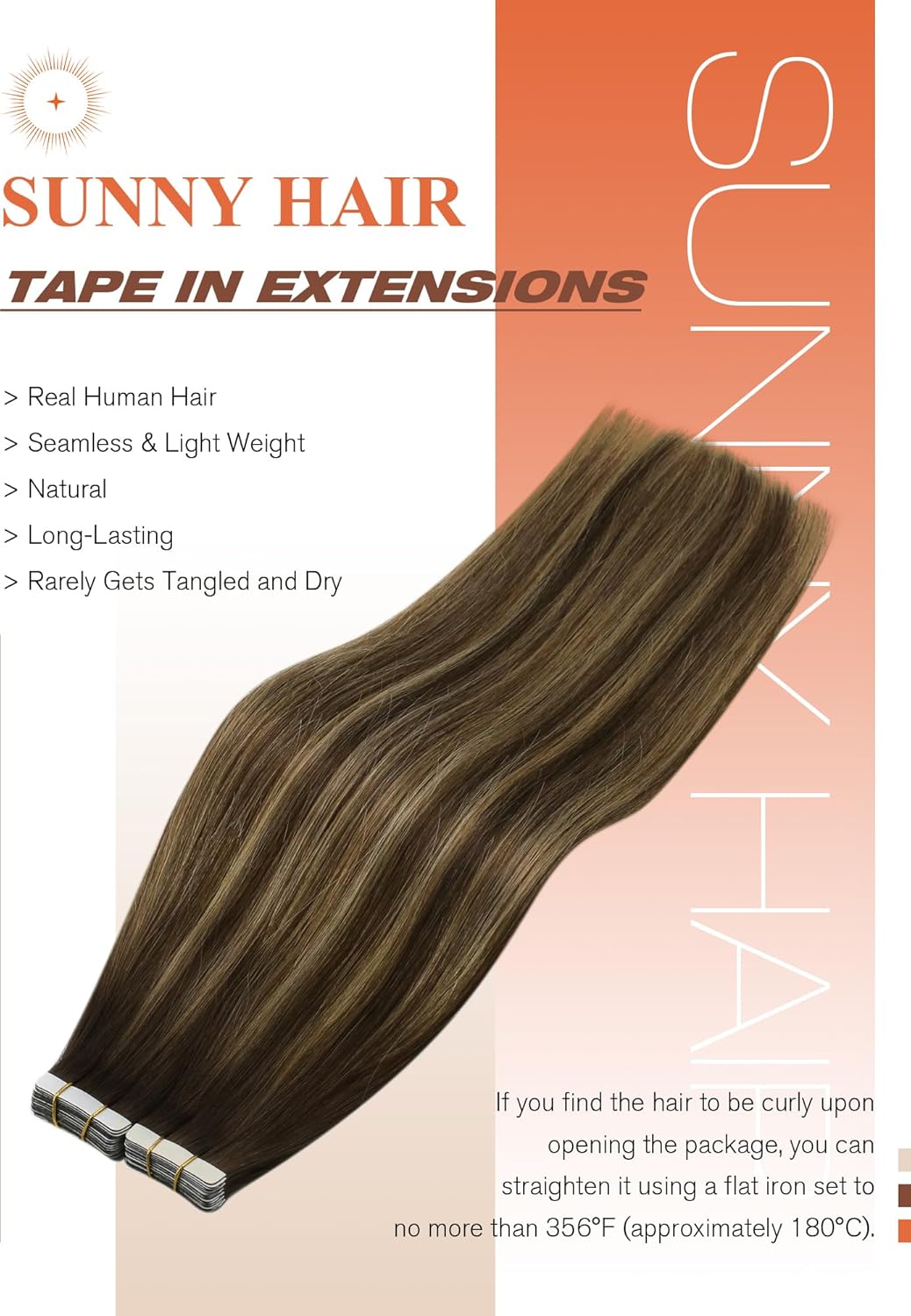 وصلات شعر ريمي من فيساني، شعر  - مراجعة Invisible Tape In Extensions Real Hair وسعره