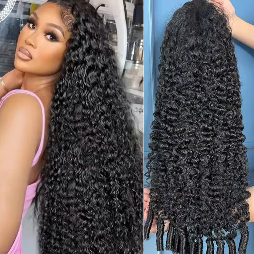 شعر مستعار بشري مموج بورمي طبي - مراجعة Human Hair Wigs وسعره
