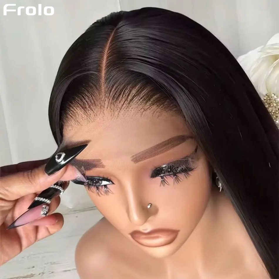 باروكة شعر بشري مستقيم بدون غر - مراجعة Lace Front Wigs وسعره